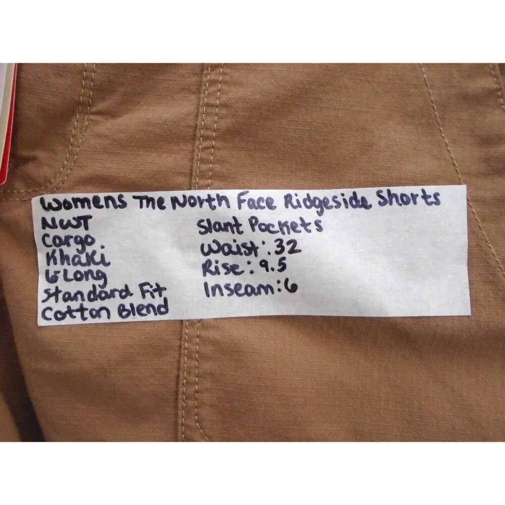 THE NORTH FACE Women's Riverside Lifestyle Hiking Standard Fit Shorts Size 6 - Picture 3 of 9